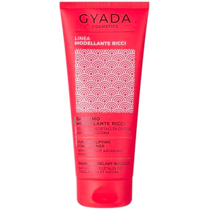 GYADA COSMETICS , MODELING CONDITIONER FOR CURLY AND WAVY HAIR 98% NATURAL INGREDIENTS NOURISHES, DETANGLES AND DEFINES ANTI FRIZZ WITH ALOE VERA AND LINSEED OILS 200ML - Image 1